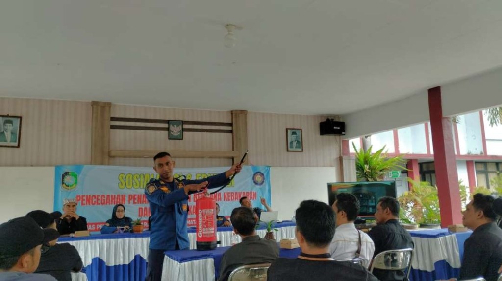 Optimalkan Layanan, Damkarmat Banyuwangi Bentuk Sektor Bangorejo