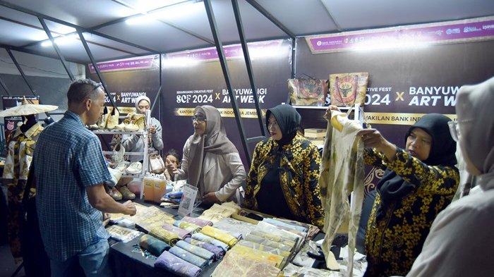 Banyuwangi Artweek dan SekarKijang Creative Fest 2024 Berlangsung Meriah, Banyak Aneka Produk Lokal –&nbsp;Tribunjatim.com