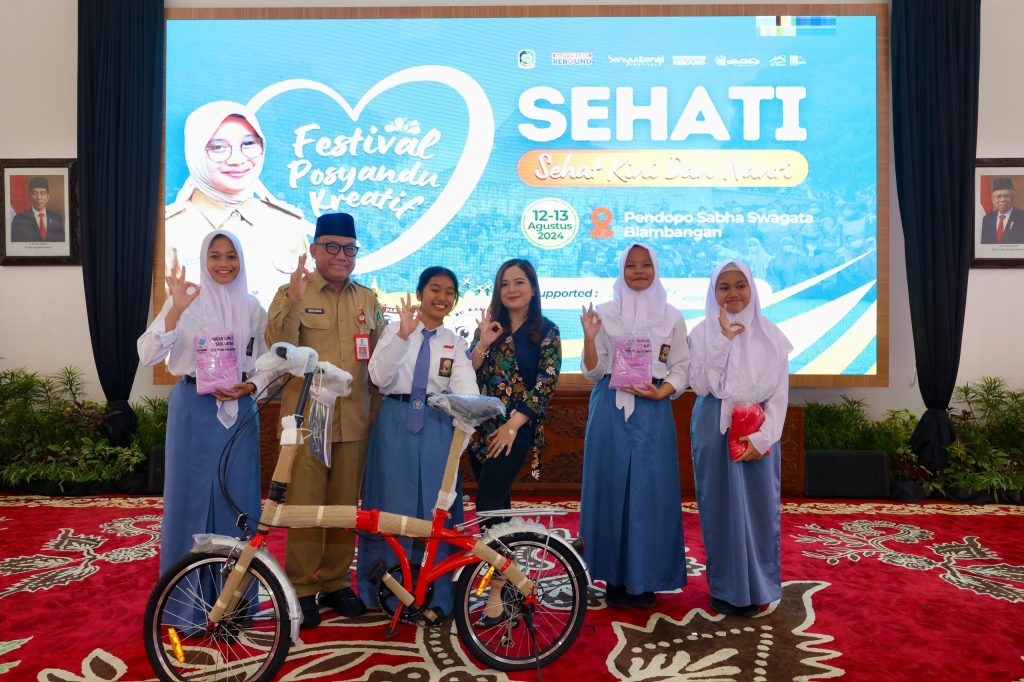 Artis Tasya Kamila Apresiasi Posyandu Remaja Ala&nbsp;Banyuwangi