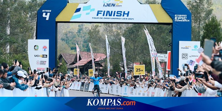 Karya Indonesia Merajai Podium Tour de Banyuwangi&nbsp;Ijen