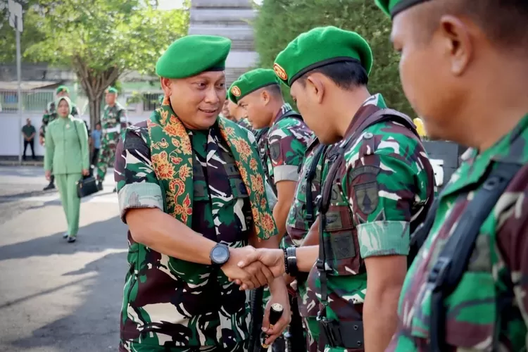 Kunker ke Kodim 0825 Banyuwangi, Danrem 083 Ingatkan Prajurit TNI Jauhi&nbsp;Judol
