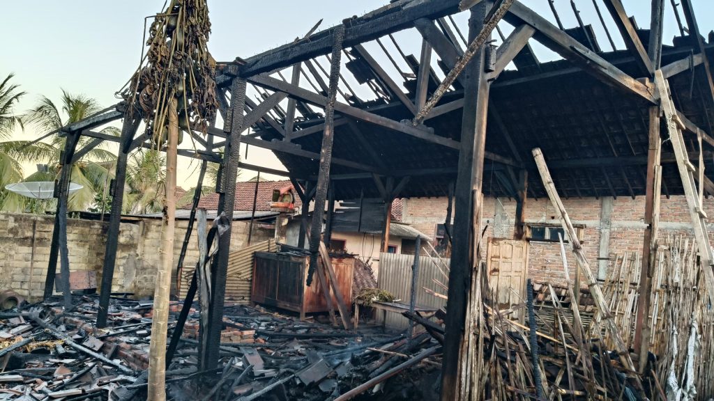 Dapur dan Kandang Ternak di Banyuwangi Hangus Terbakar, Enam Ekor Kambing&nbsp;Mati