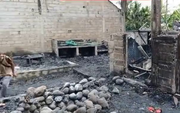 Kebakaran Hanguskan Cafe Bambu di Segobang Akibat Konsleting&nbsp;Listrik